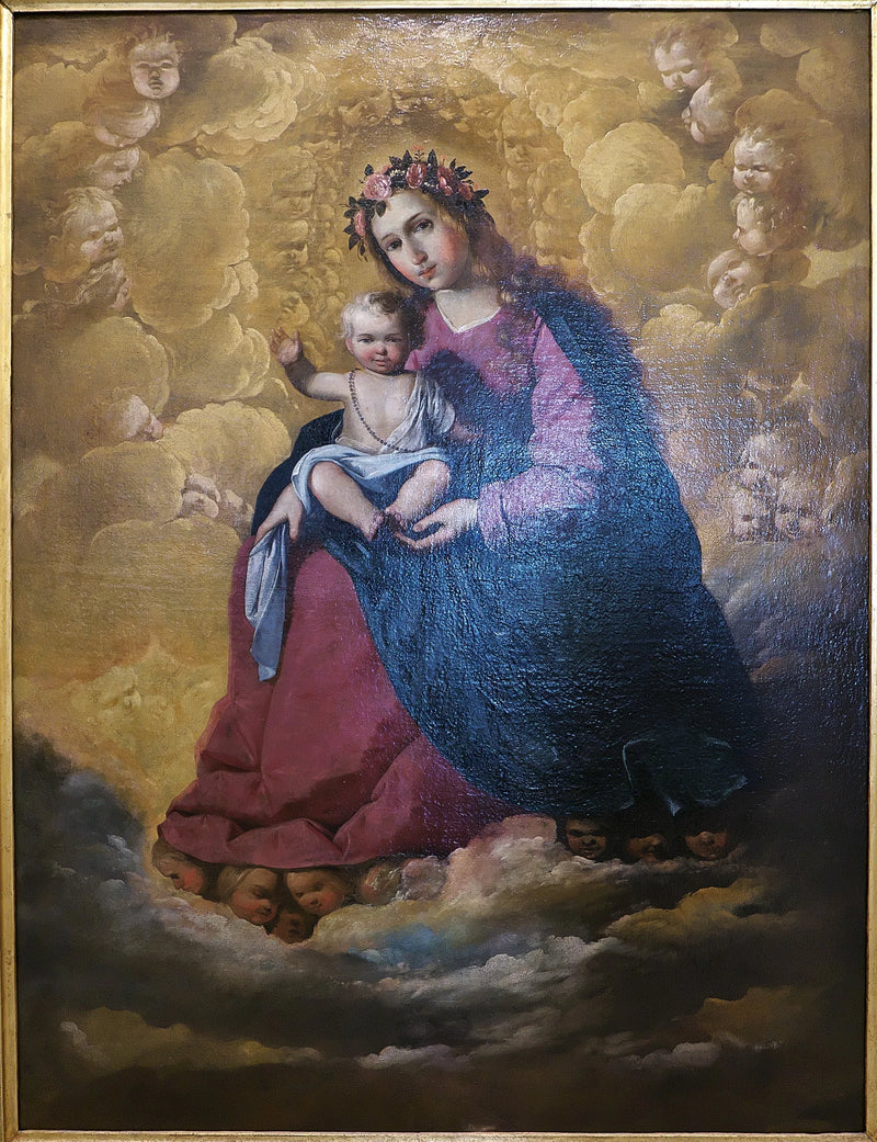 Vierge du Rosaire - Francisco de Zurbarań