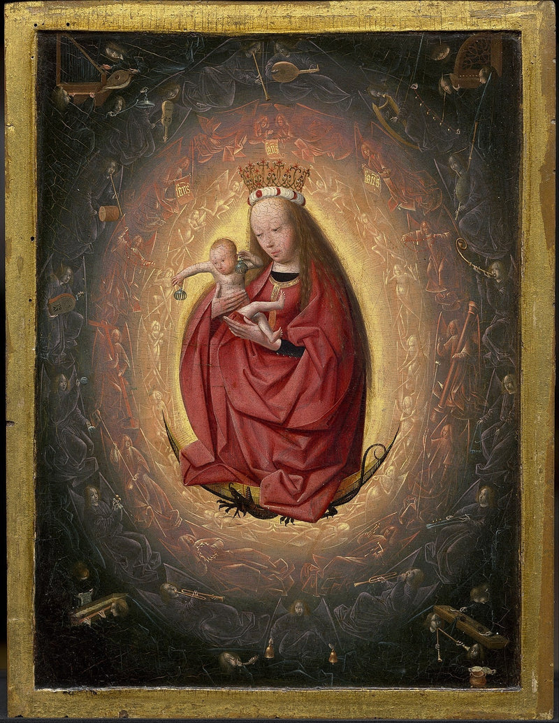 Dziewica w chwale - Geertgen tot Sint Jans