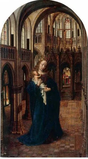 Vierge et Enfant dans l'Église - Jan Gossaert