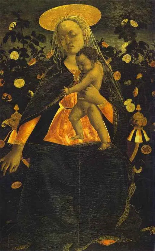 Dziewica i Dzieciątko - Domenico Veneziano