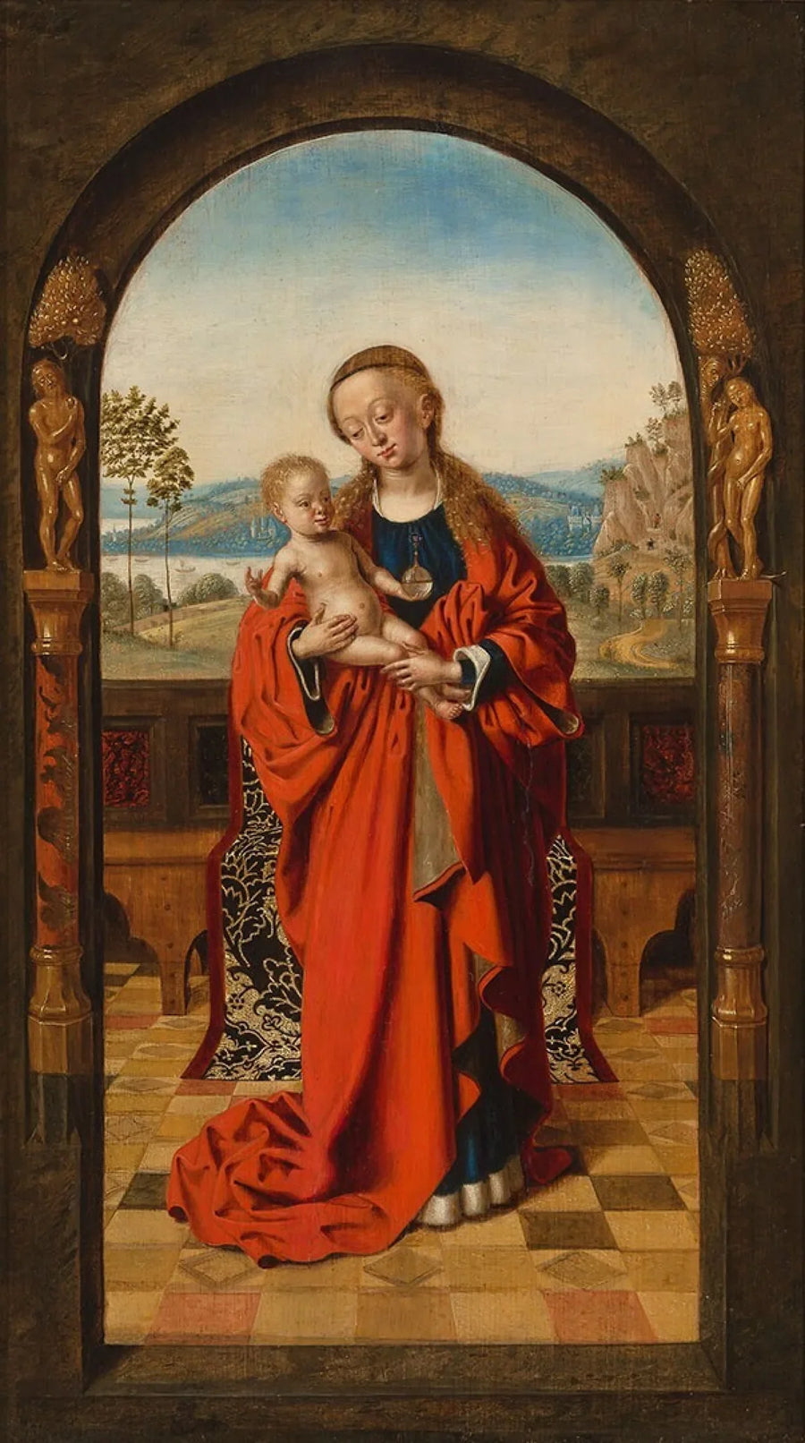 Dziewica z Dzieciątkiem - Petrus Christus