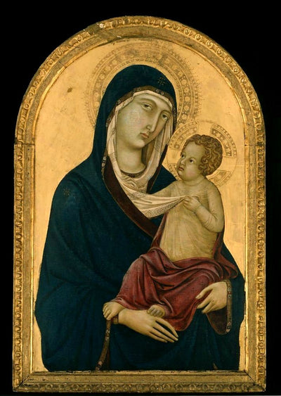 Vierge et Enfant - Ugolino di Nerio - Alpha Reproduction