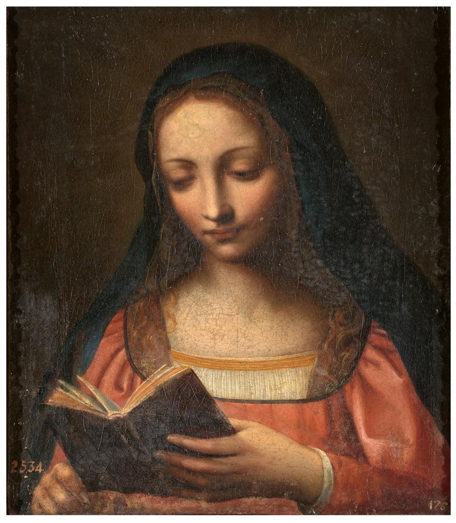 La Vierge lisant - Artiste inconnu