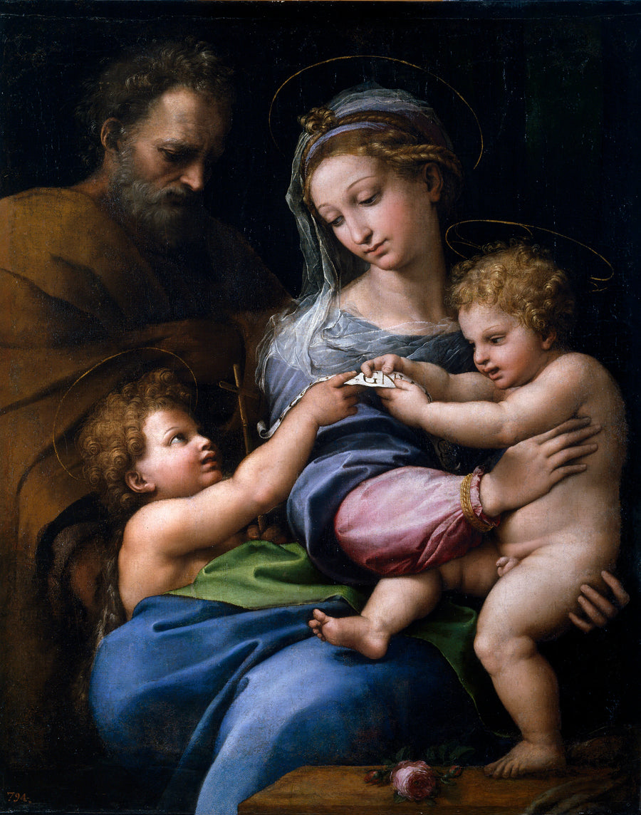 La Vierge à la rose - Raphaël Sanzio