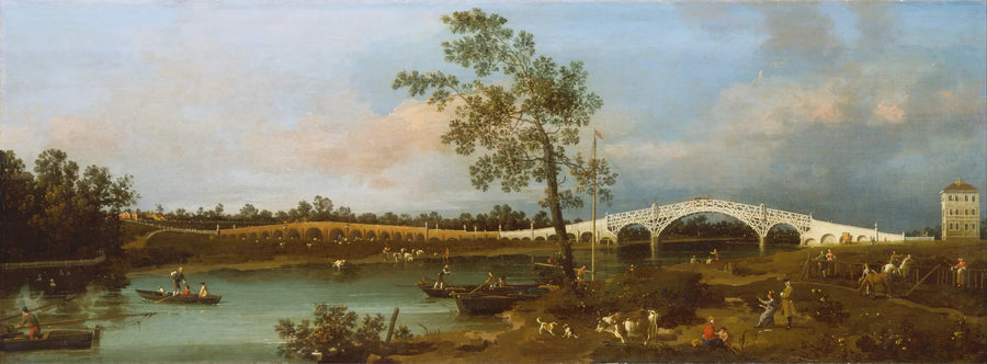 Stary most Walton - Canaletto