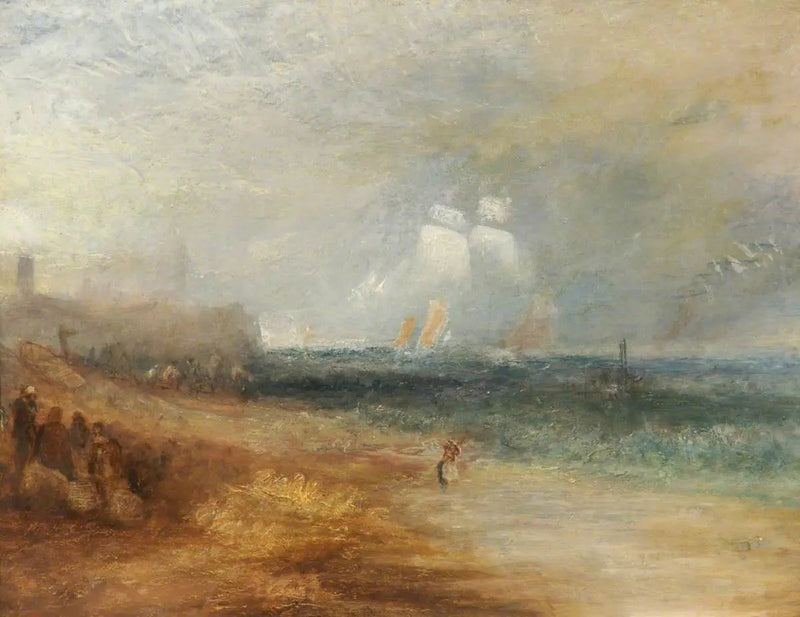Widok plaży w Margate - J. M. W. Turner