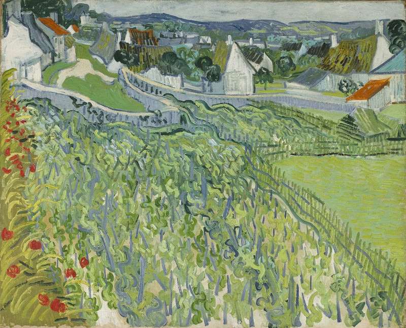 Winnice Auvers - Vincent van Gogh