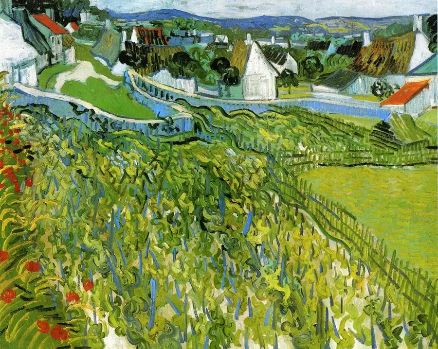 Winnice Auvers - Vincent van Gogh