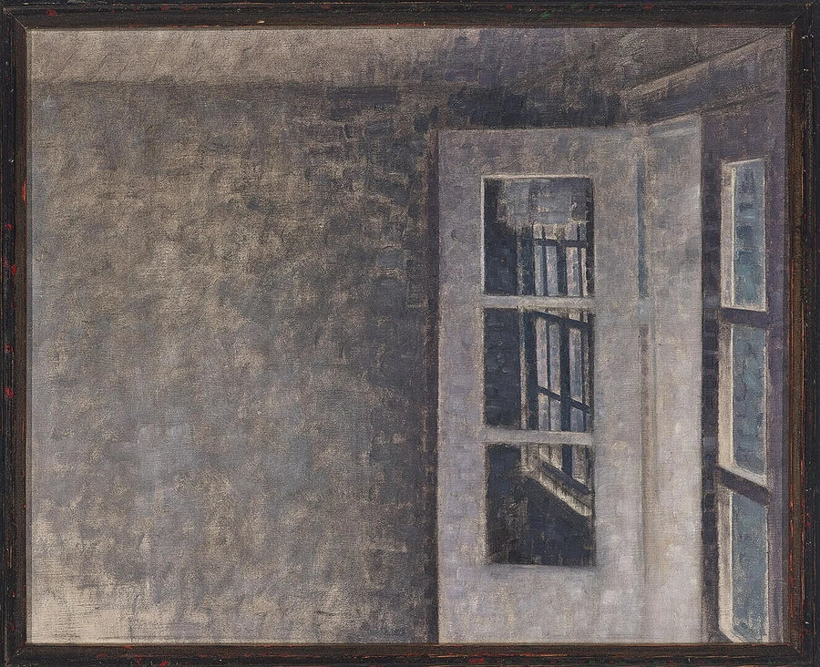 Sala Balkonowa w Spurveskjul - Vilhelm Hammershøi