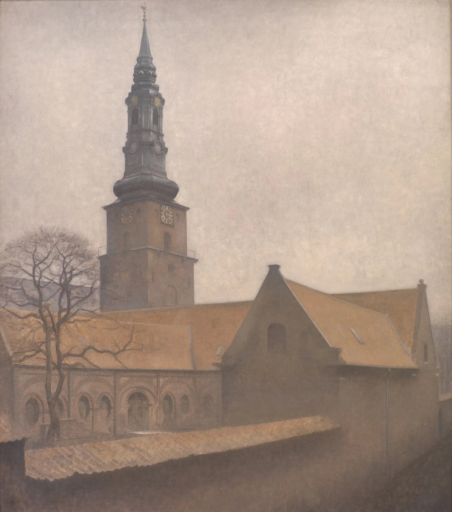 Kościół św. Piotra - Vilhelm Hammershøi