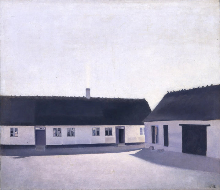 Gospodarstwo w Refsnæs - Vilhelm Hammershøi