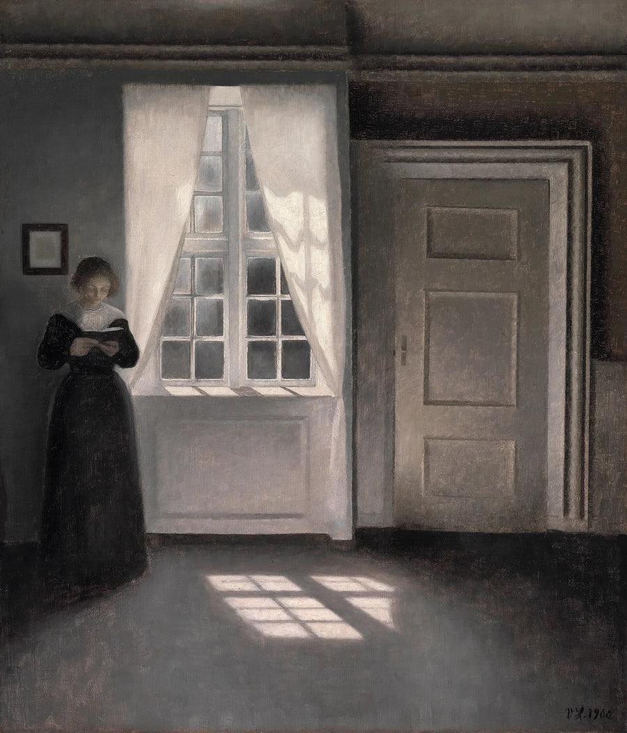 Intérieur de Strandgade 30, 1900 - Vilhelm Hammershøi