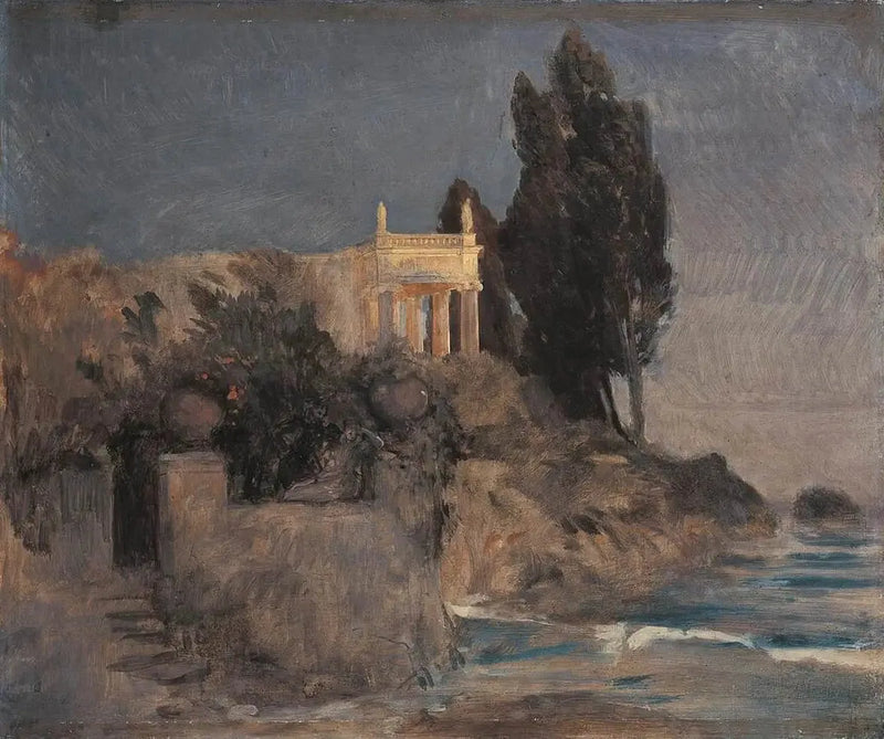 Willa nad morzem - Arnold Böcklin