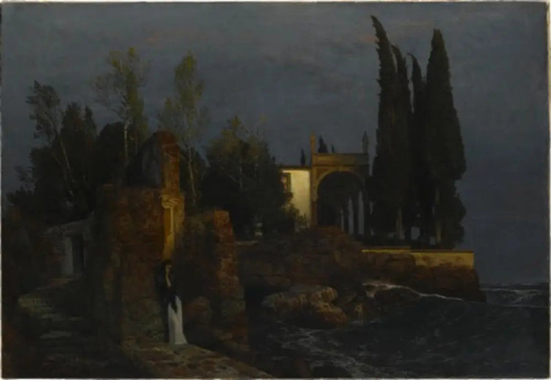 Willa nad morzem - Arnold Böcklin