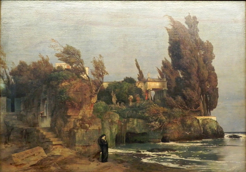Willa nad morzem, wersja II - Arnold Böcklin