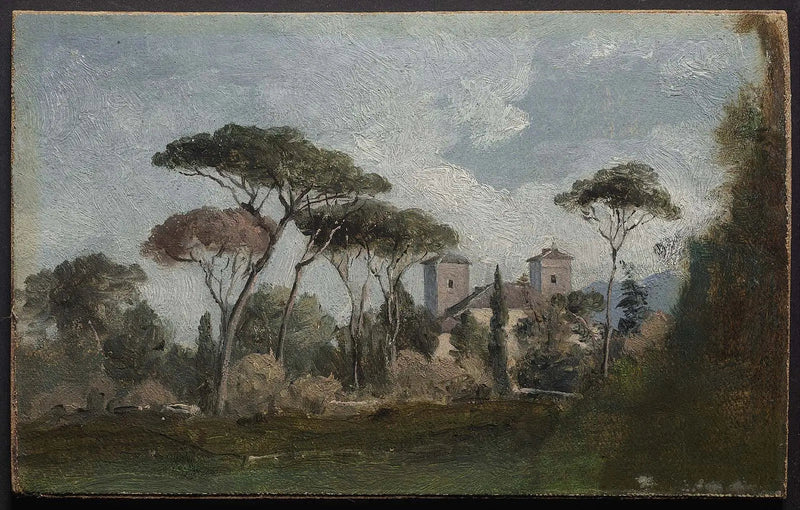 Willa Borghese, Rzym - George Inness
