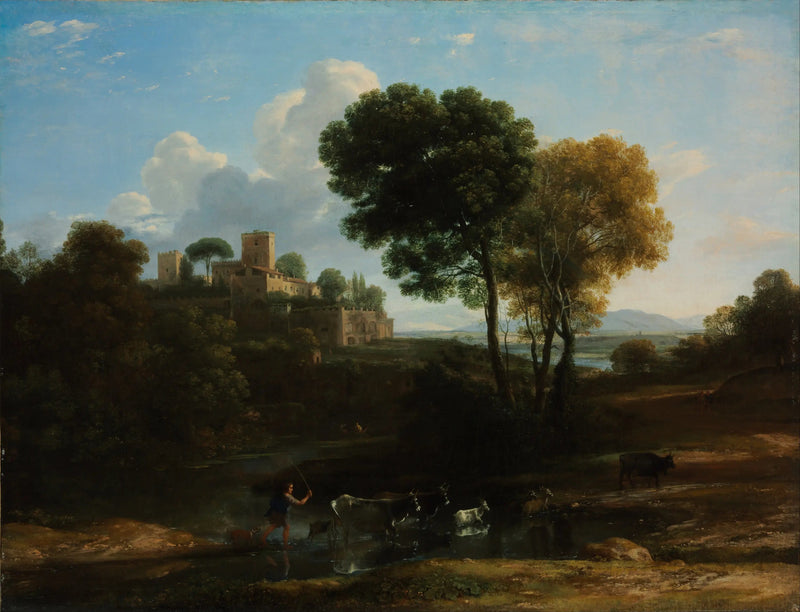 Willa na wiejskiej okolicy rzymskiej - Claude Lorrain