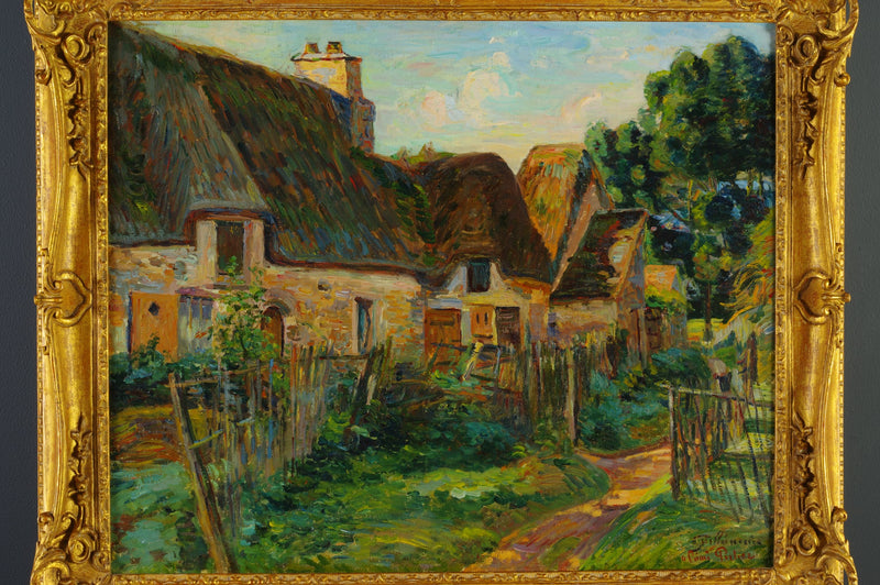 Wioska w Île-de-France - Armand Guillaumin