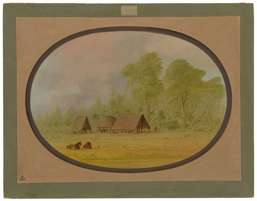 Village de Pacapacurus - George Catlin