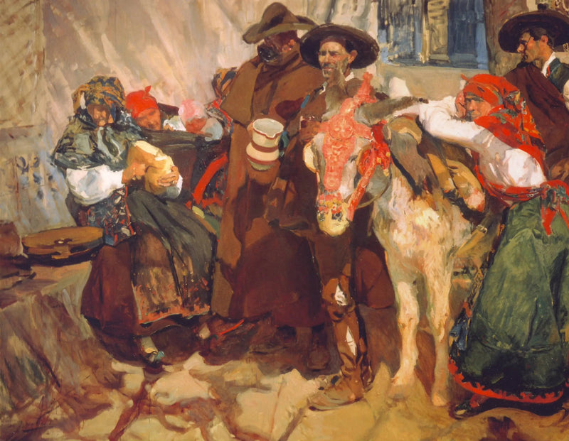 Wieśniak z Léon - Joaquín Sorolla