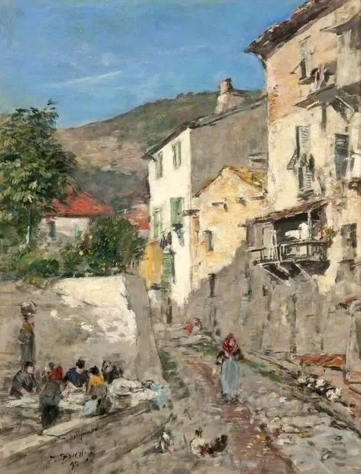 Villefranche - Eugène Boudin