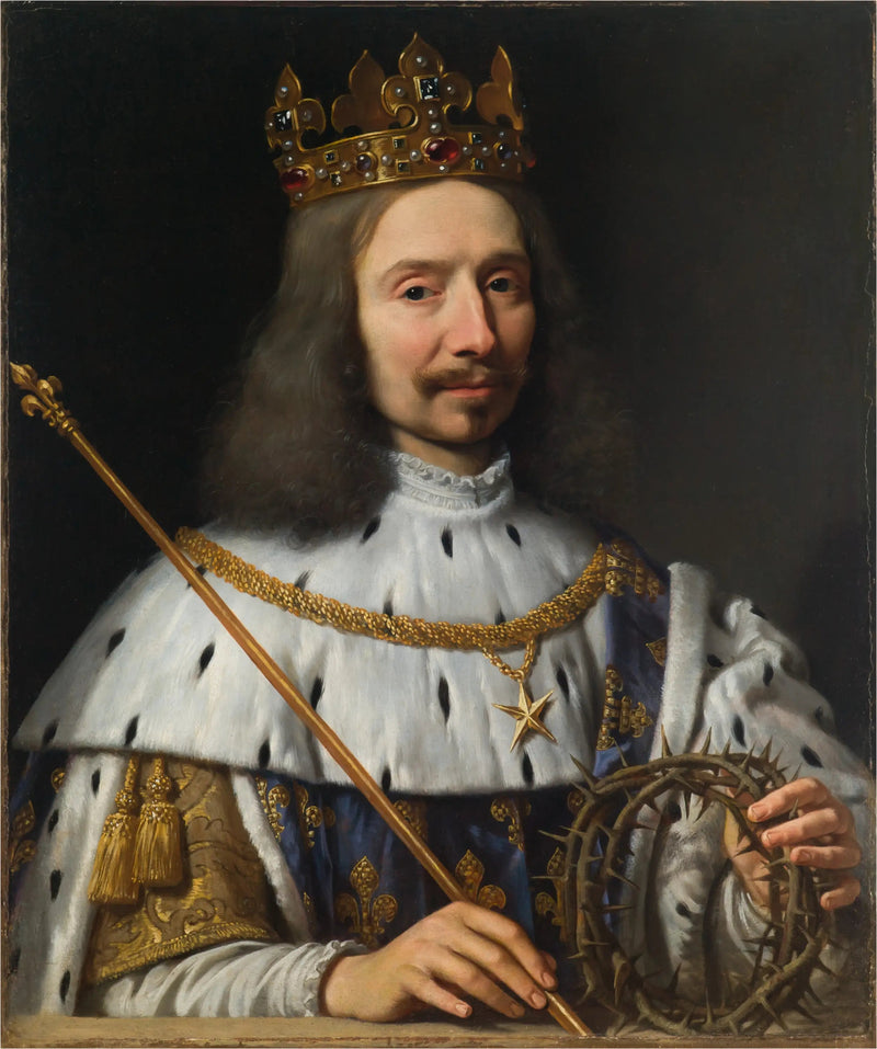 Vincent Voiture w roli św. Ludwika - Philippe de Champaigne