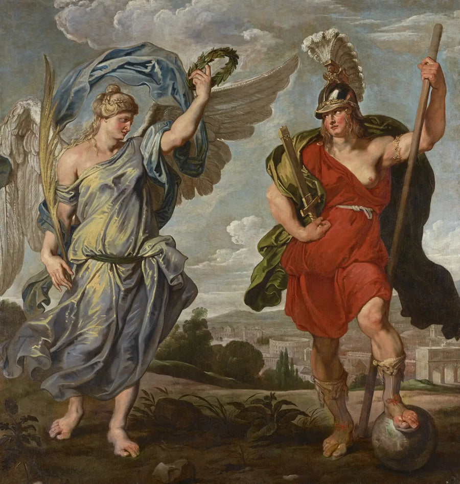 Virtus i Victoria - Peter Paul Rubens