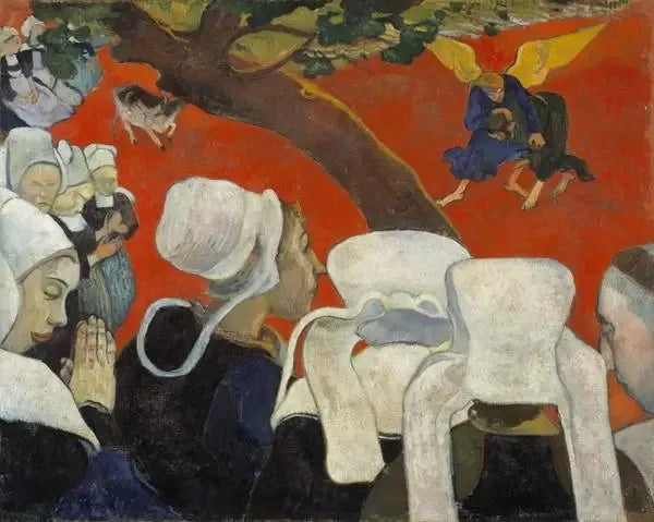 Wizja po kazaniu - Paul Gauguin