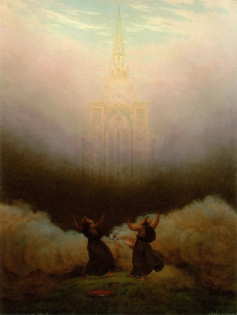 Wizja Kościoła chrześcijańskiego - Caspar David Friedrich