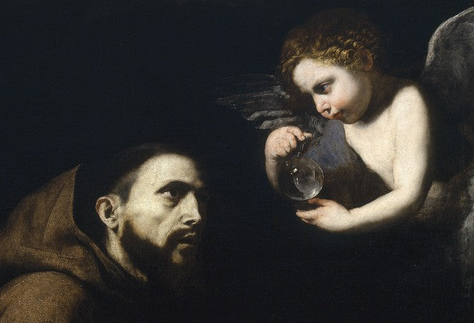Widok św. Franciszka z Asyżu - Jusepe de Ribera