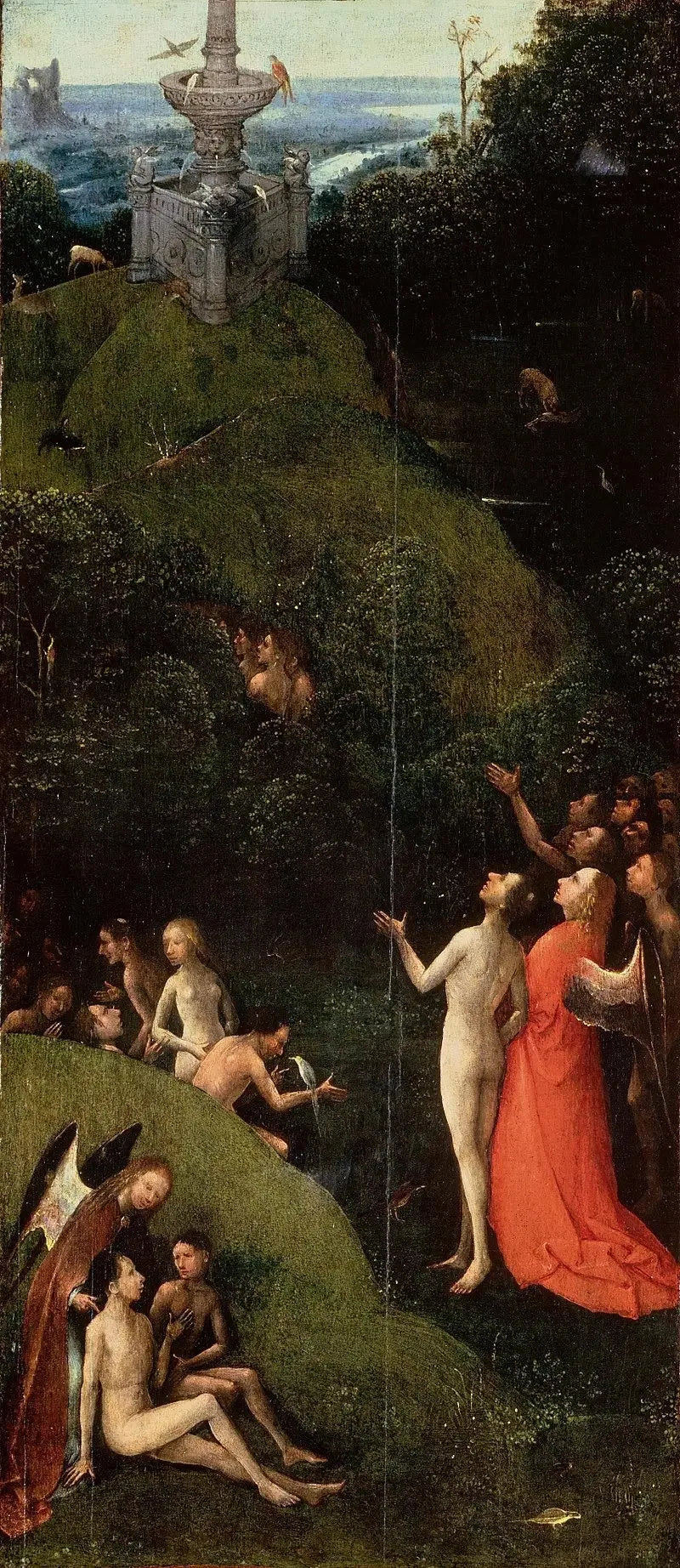 Widzenia zaświatów: raj na ziemi - Hieronymus Bosch