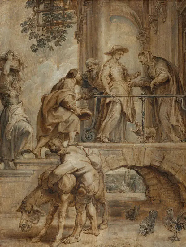 Wizytacja Najświętszej Maryi Panny - Peter Paul Rubens