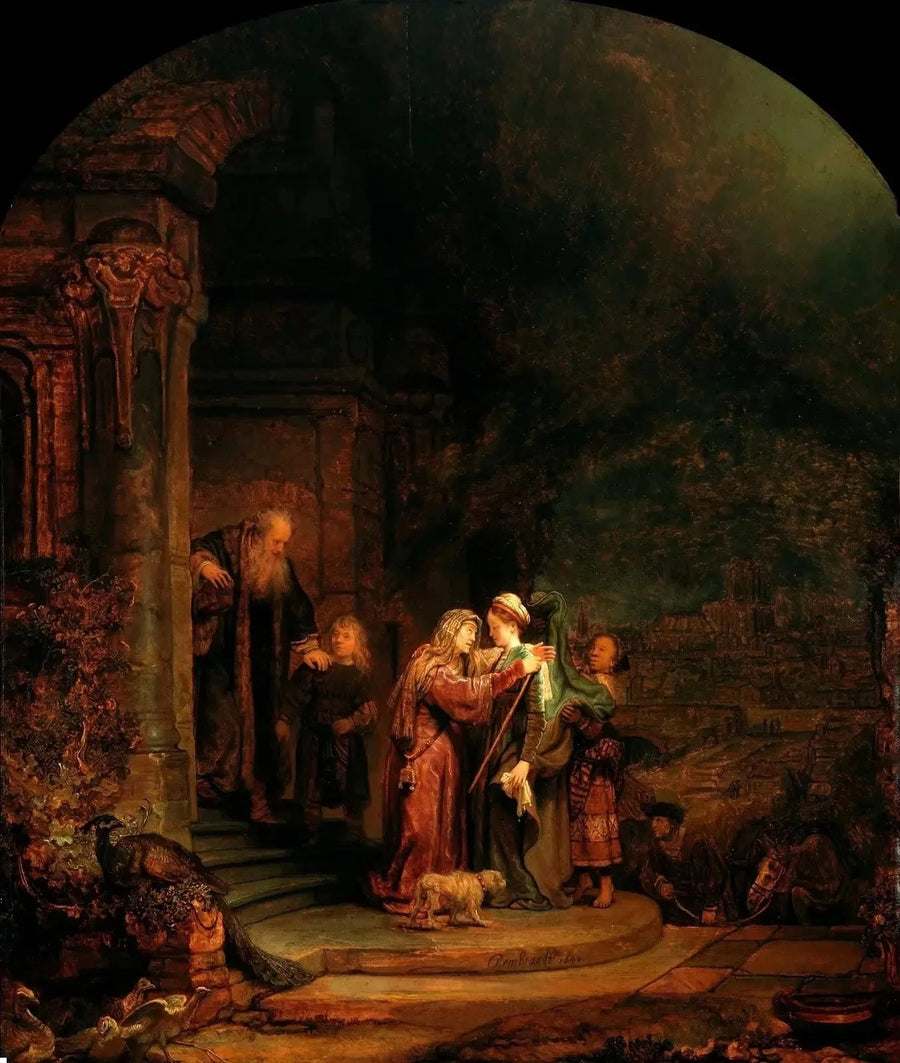 Nawiedzenie - Rembrandt