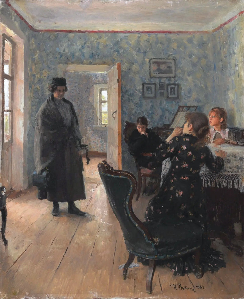 Niespodziewana wizyta - Ilya Repin