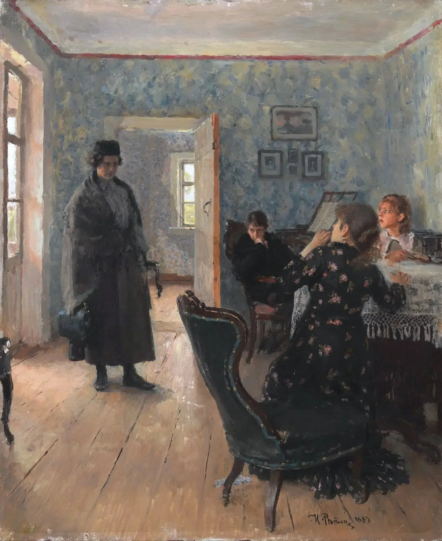 Niespodziewana wizyta - Ilya Repin
