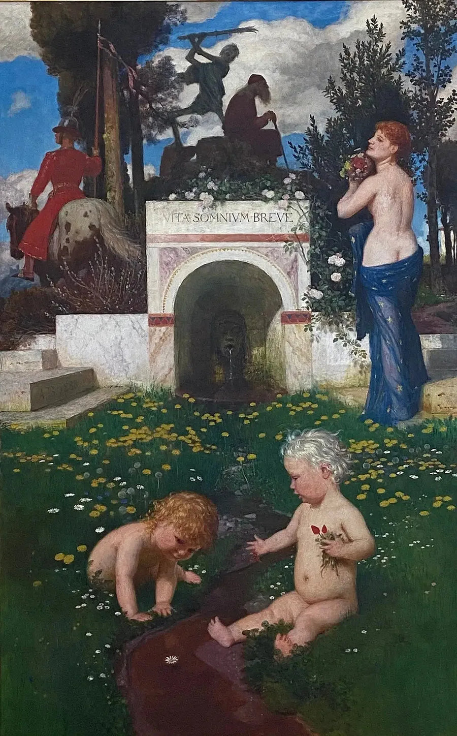 Vita somnium breve (Życie jest krótkim snem) - Arnold Böcklin