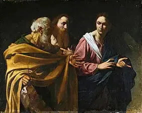 Powołanie świętego Piotra i świętego Andrzeja - Caravaggio