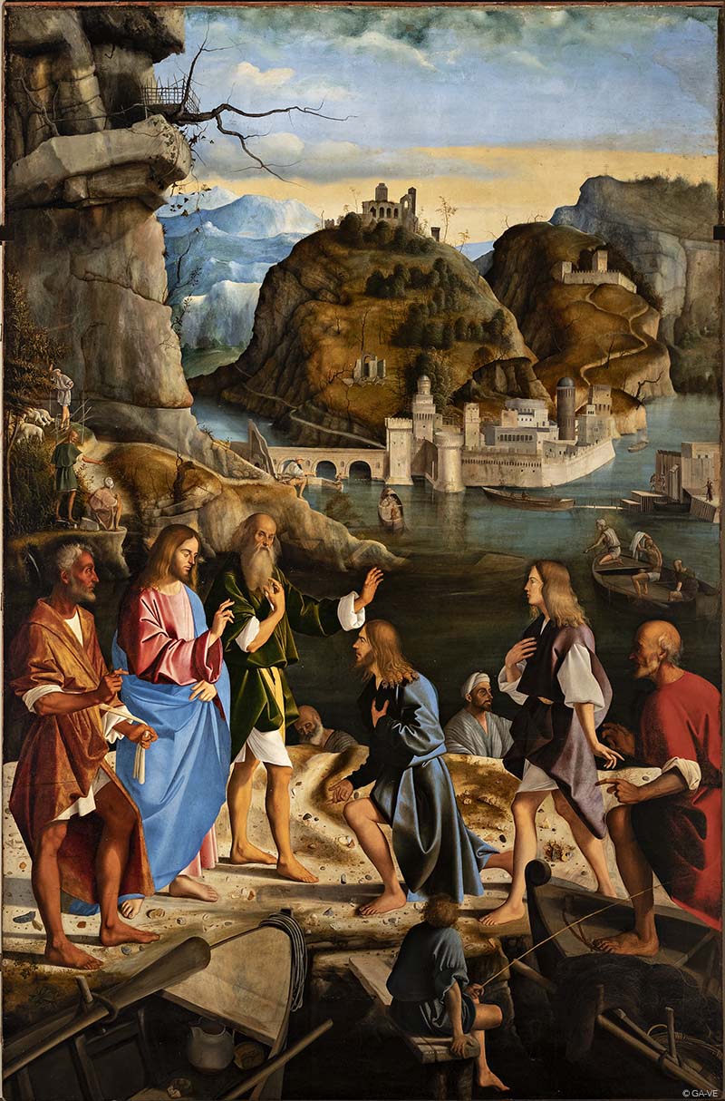 Powołanie synów Zebedeusza - Marco Basaiti