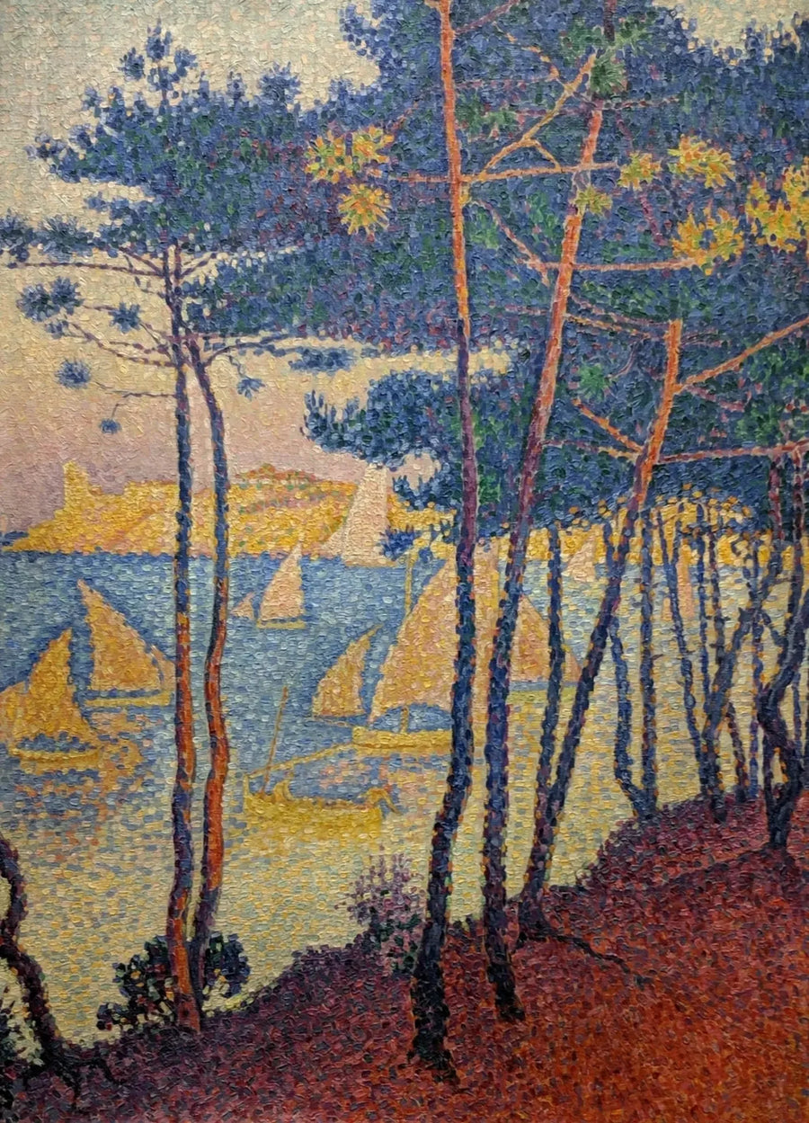 Żagle i szpilki - Paul Signac