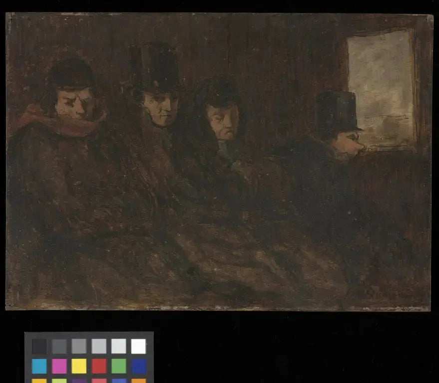 Samochód klasy drugiej - Honoré Daumier