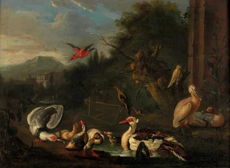 Drób - Melchior de Hondecoeter