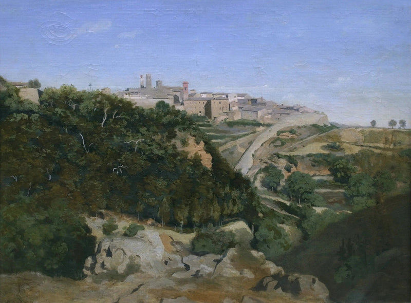 Volterra, gmina - Jean-Baptiste Camille Corot