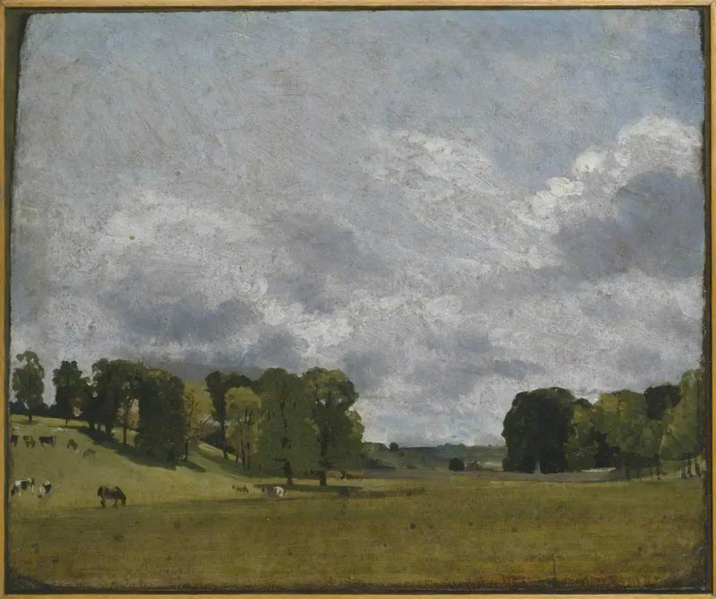 Widok na Epsom - John Constable