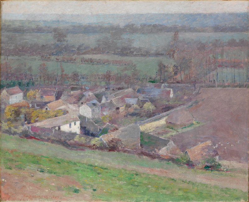 Widok z lotu ptaka - Theodore Robinson