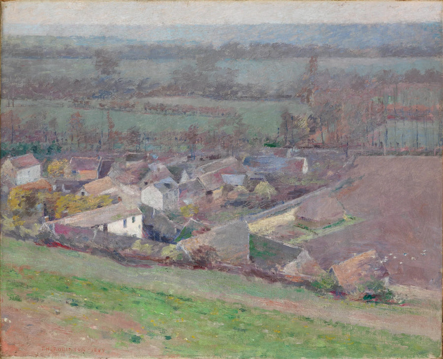 Widok z lotu ptaka - Theodore Robinson