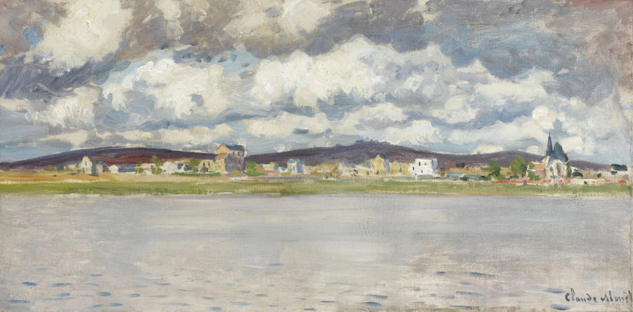 Widok na Argenteuil W235 - Claude Monet
