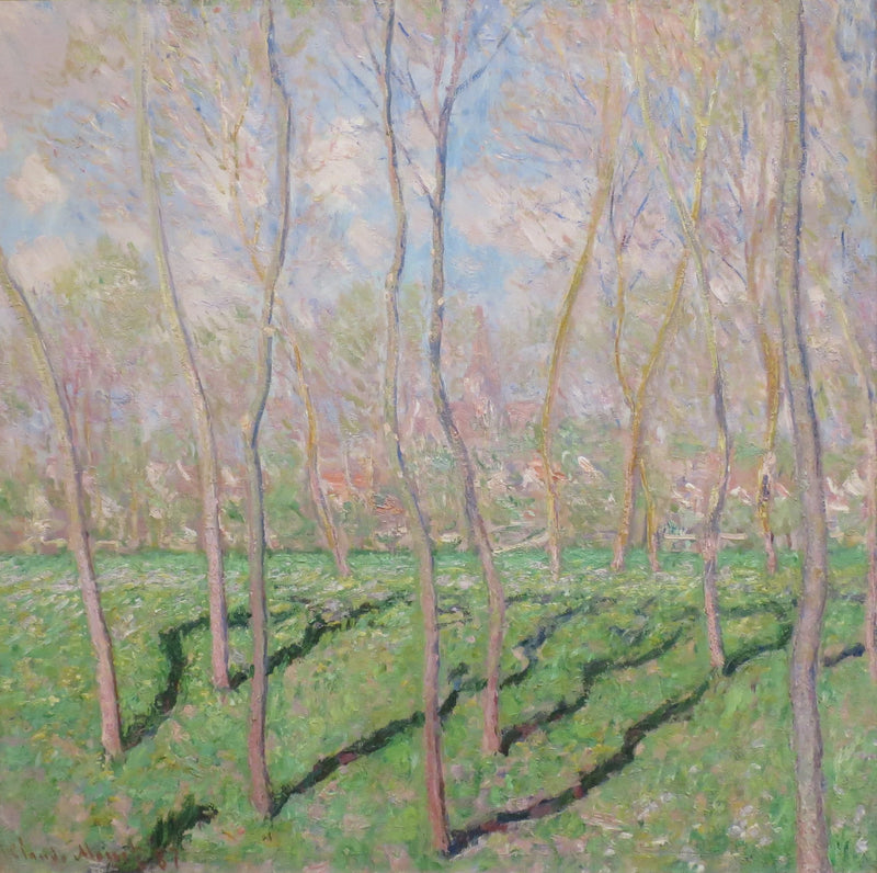 Widok na Bennecourt W1125 - Claude Monet