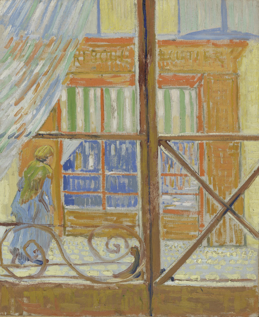 Widok na rzeźnię - Vincent van Gogh