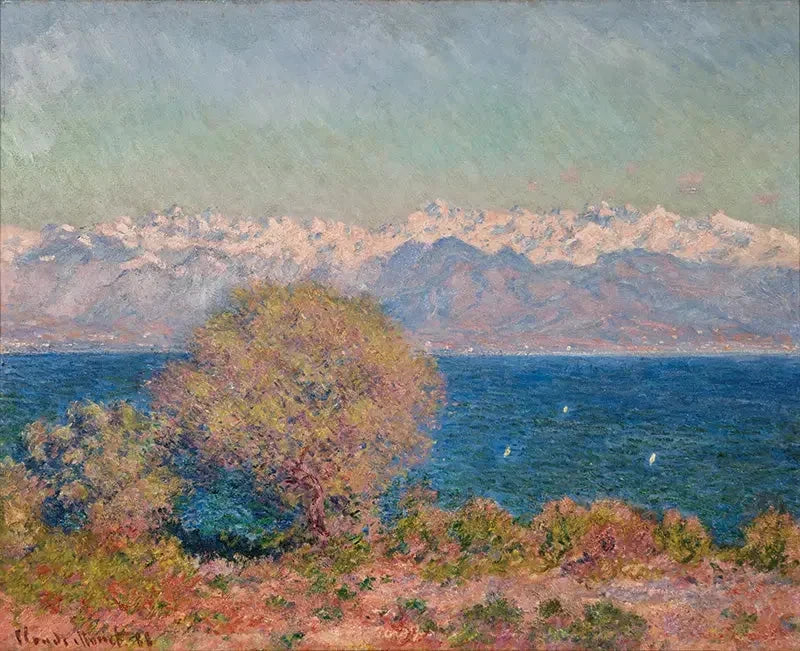 Widok na Cap d'Antibes W1175 - Claude Monet