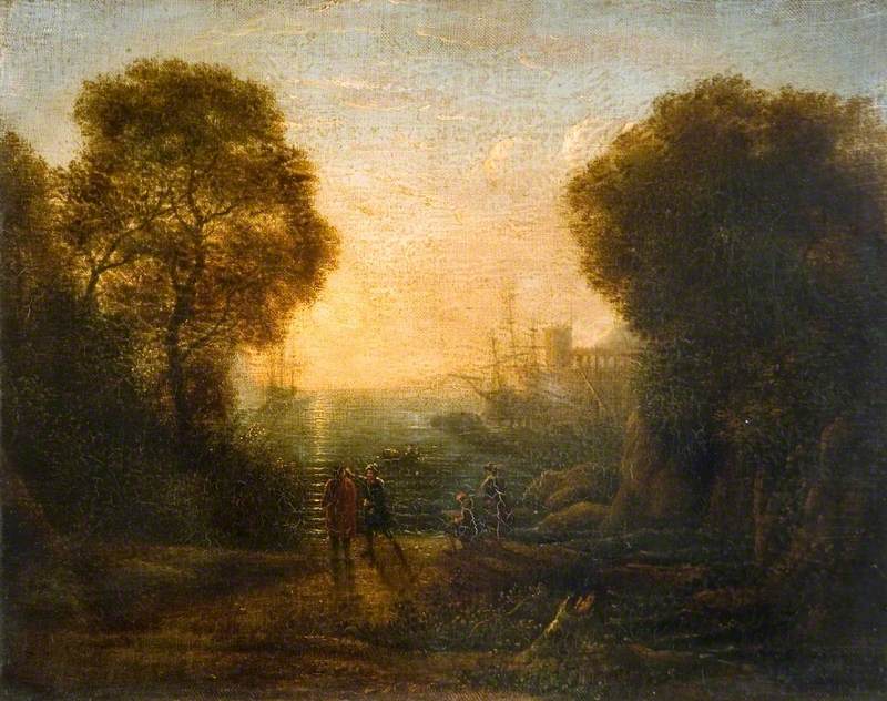 Widok na wybrzeże - Claude Lorrain